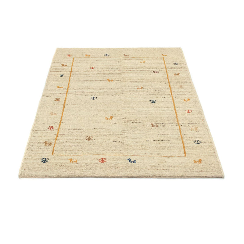 Gabbeh-matta - persisk - 143 x 97 cm - beige