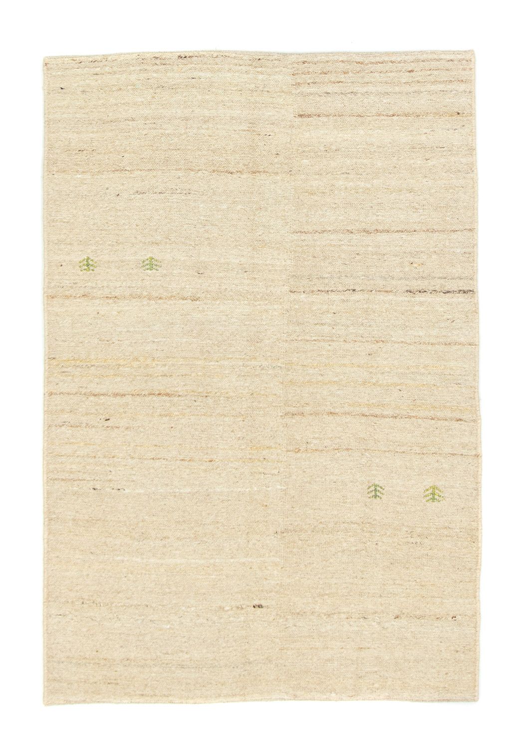 Gabbeh-matta - persisk - 140 x 95 cm - beige