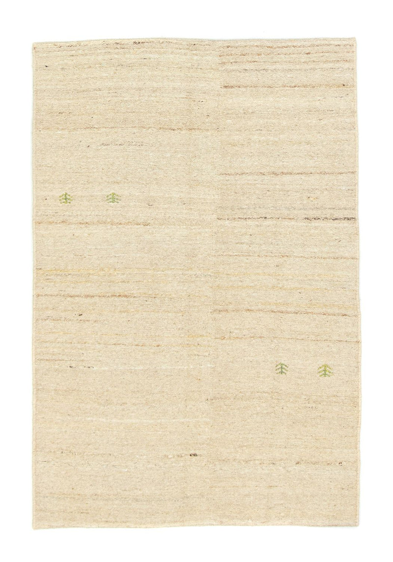 Gabbeh-matta - persisk - 140 x 95 cm - beige