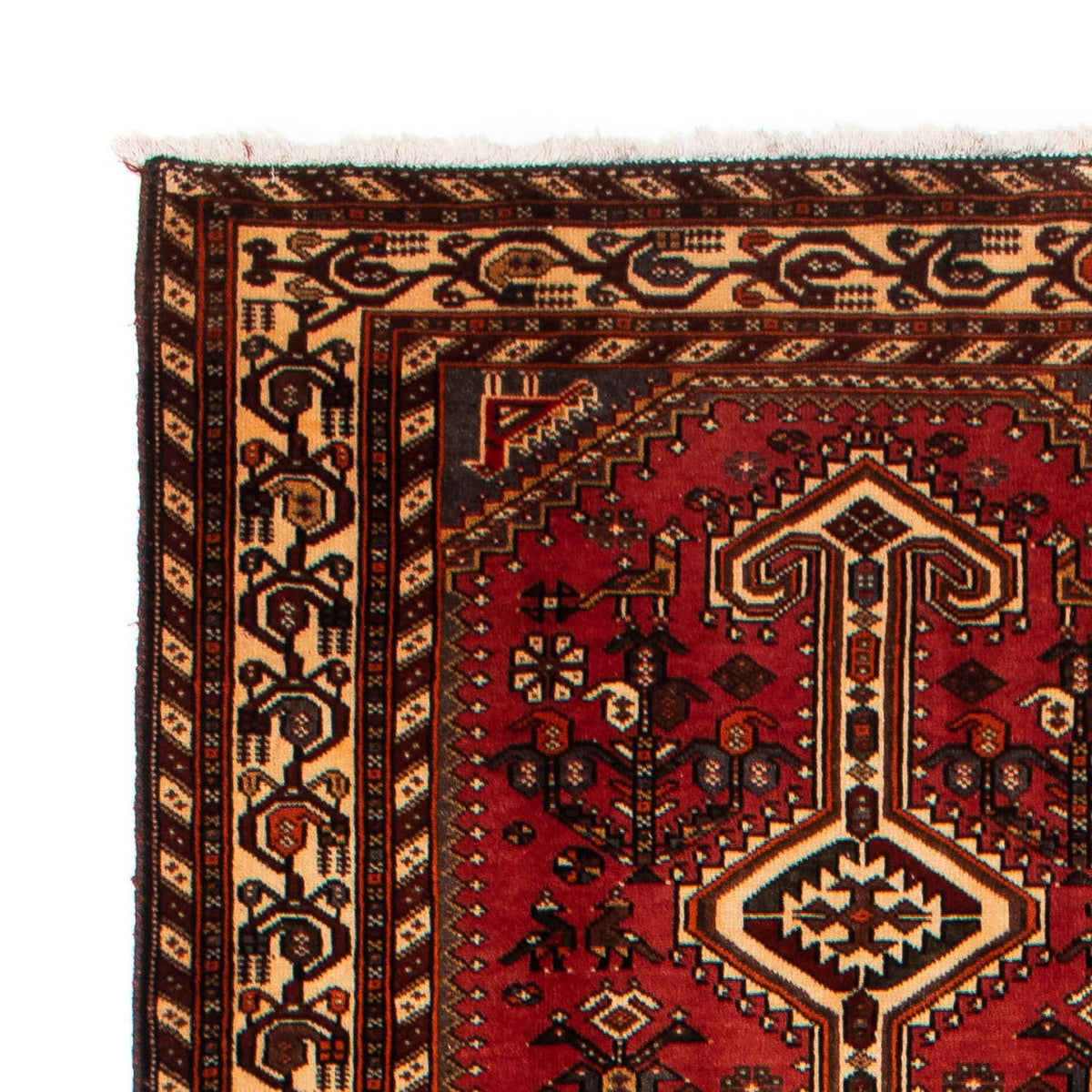 Runner Persisk matta - Nomadic - 393 x 115 cm - ljusröd