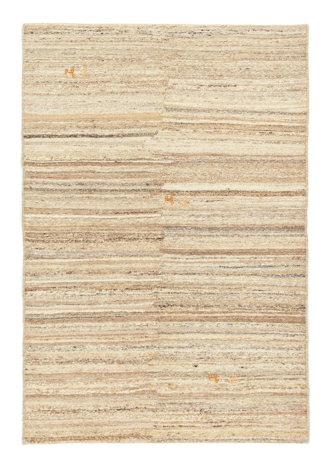 Gabbeh-matta - persisk - 181 x 121 cm - beige
