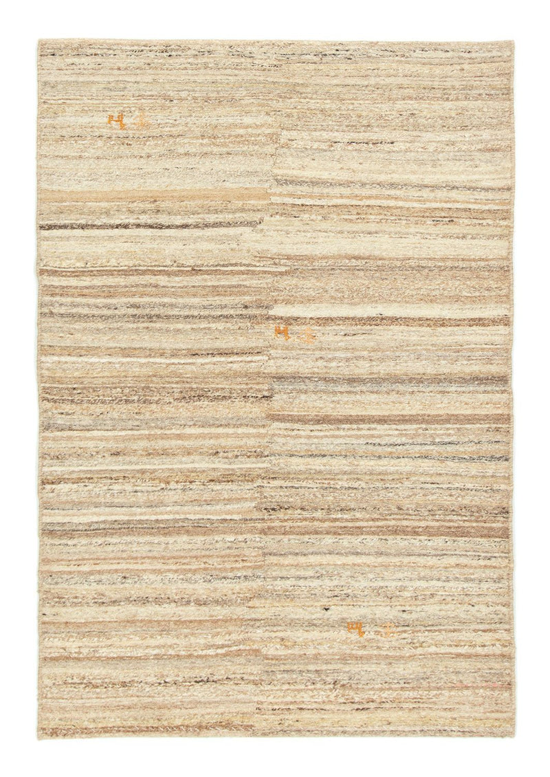 Gabbeh-matta - persisk - 181 x 121 cm - beige