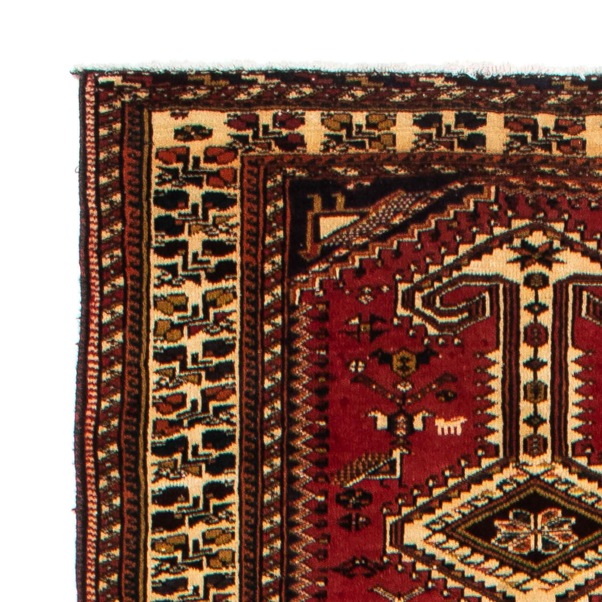 Runner Persisk matta - Nomadic - 400 x 105 cm - röd