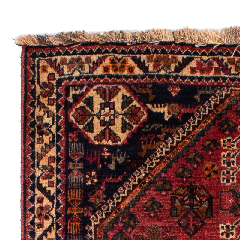 Persisk matta - Nomadic - 155 x 103 cm - mörkröd