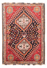 Persisk matta - Nomadic - 157 x 113 cm - mörkblå