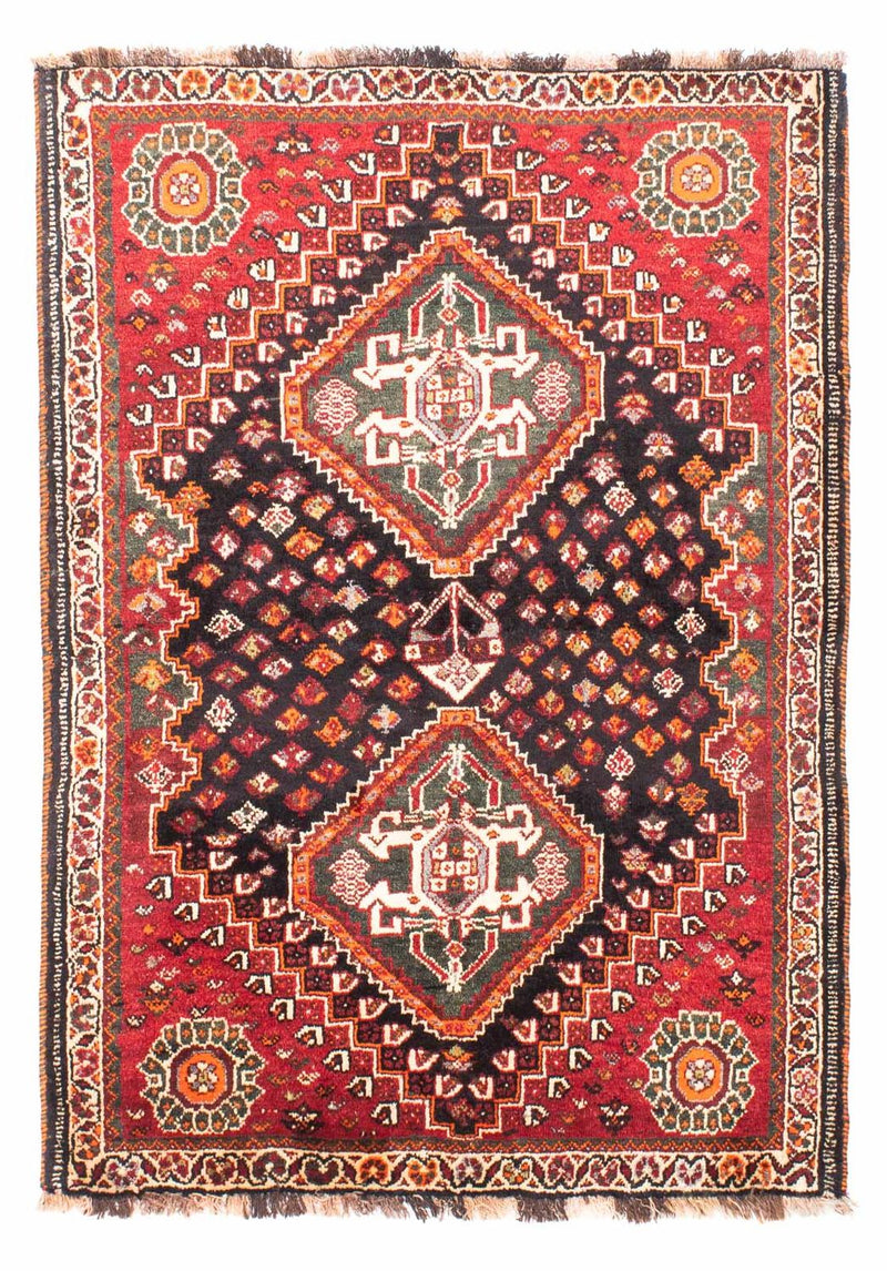 Persisk matta - Nomadic - 157 x 113 cm - mörkblå