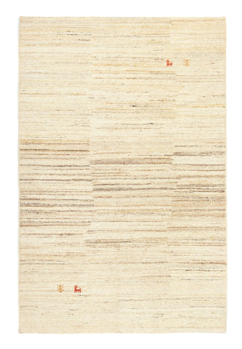 Gabbeh-matta - persisk - 180 x 117 cm - beige