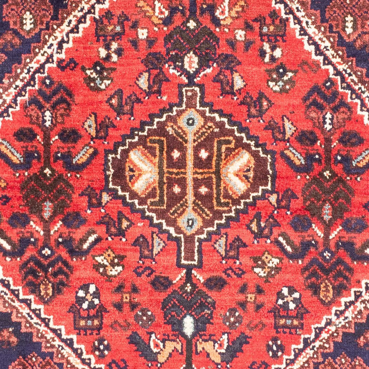 Persisk matta - Nomadic - 164 x 118 cm - mörkblå