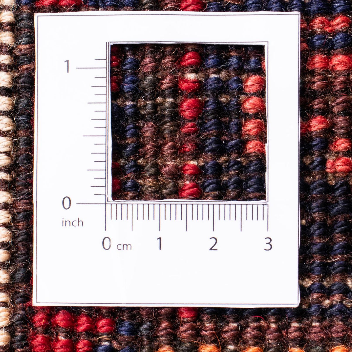 Persisk matta - Nomadic - 164 x 118 cm - mörkblå