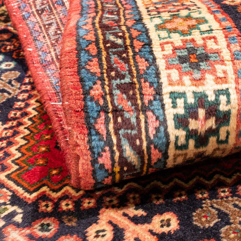 Persisk matta - Nomadic - 175 x 110 cm - mörkröd