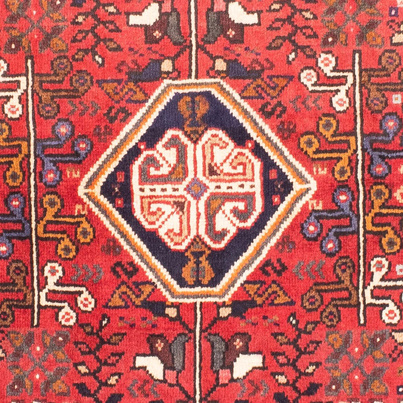 Persisk matta - Nomadic - 153 x 106 cm - mörkröd