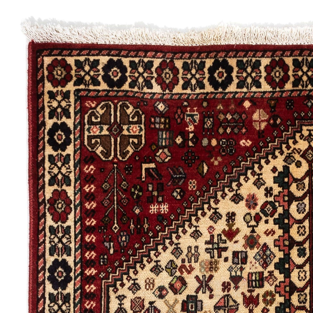 Persisk matta - Nomadic - 153 x 106 cm - beige