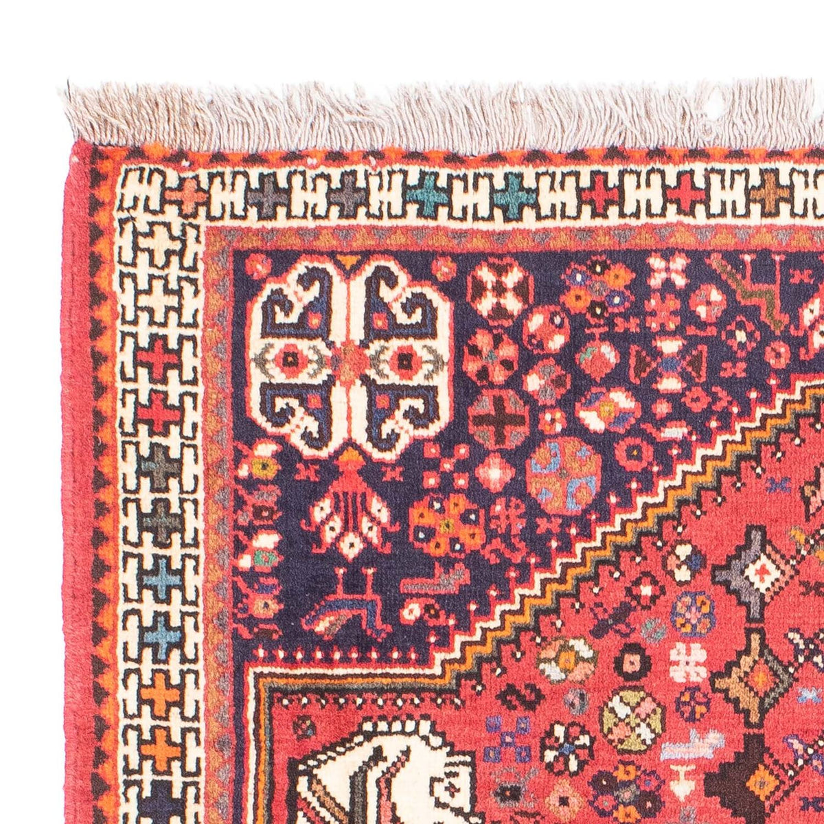 Persisk matta - Nomadic - 144 x 103 cm - röd