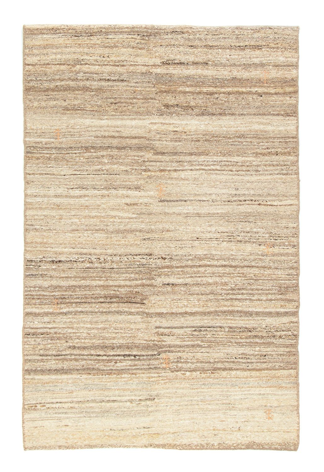 Gabbeh-matta - persisk - 185 x 115 cm - beige