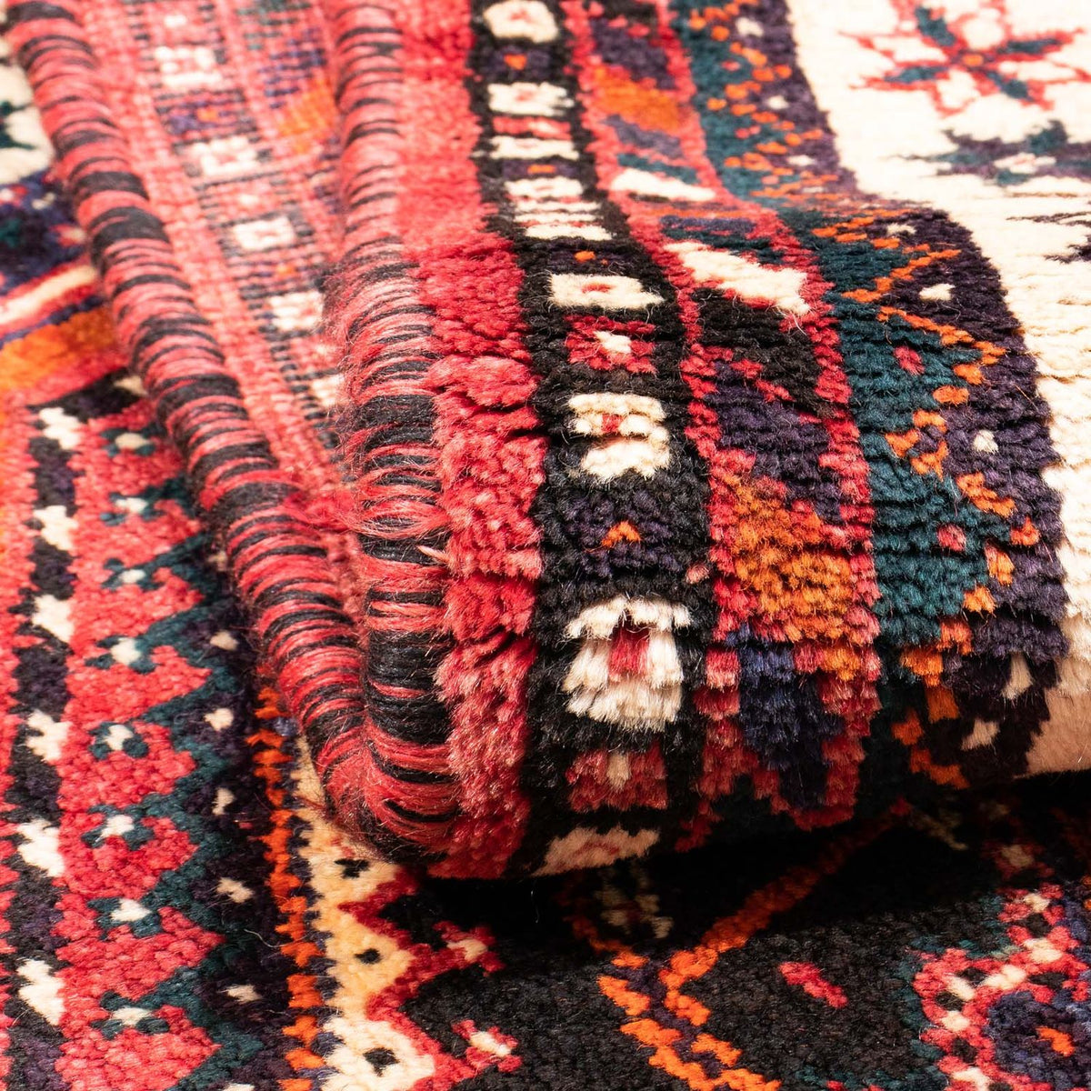 Persisk matta - Nomadic - 155 x 110 cm - röd