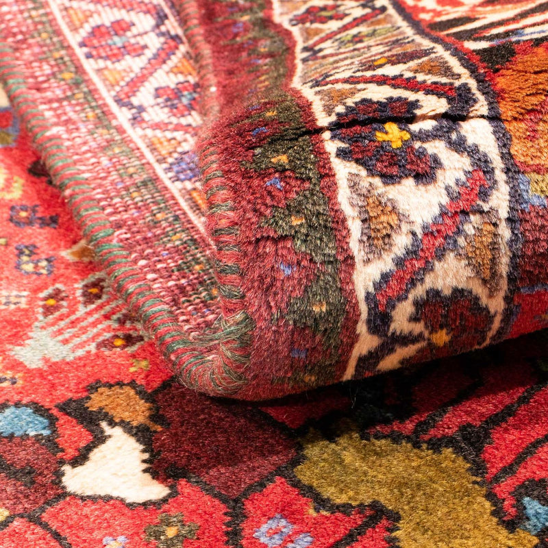 Persisk matta - Nomadic - 150 x 105 cm - mörkröd