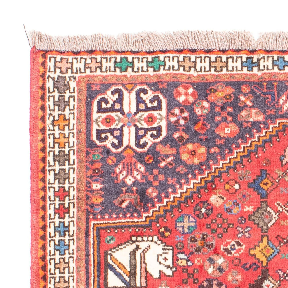 Persisk matta - Nomadic - 143 x 106 cm - röd