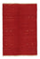 Gabbeh-matta - persisk - 180 x 120 cm - röd