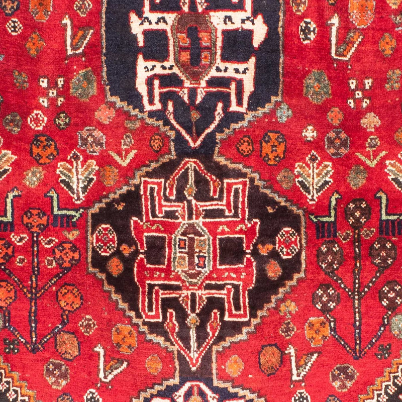 Persisk matta - Nomadic - 174 x 124 cm - mörkröd