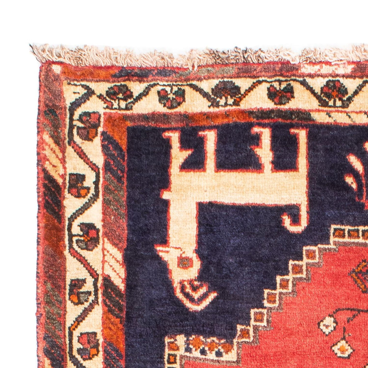 Persisk matta - Nomadic - 165 x 120 cm - mörkblå