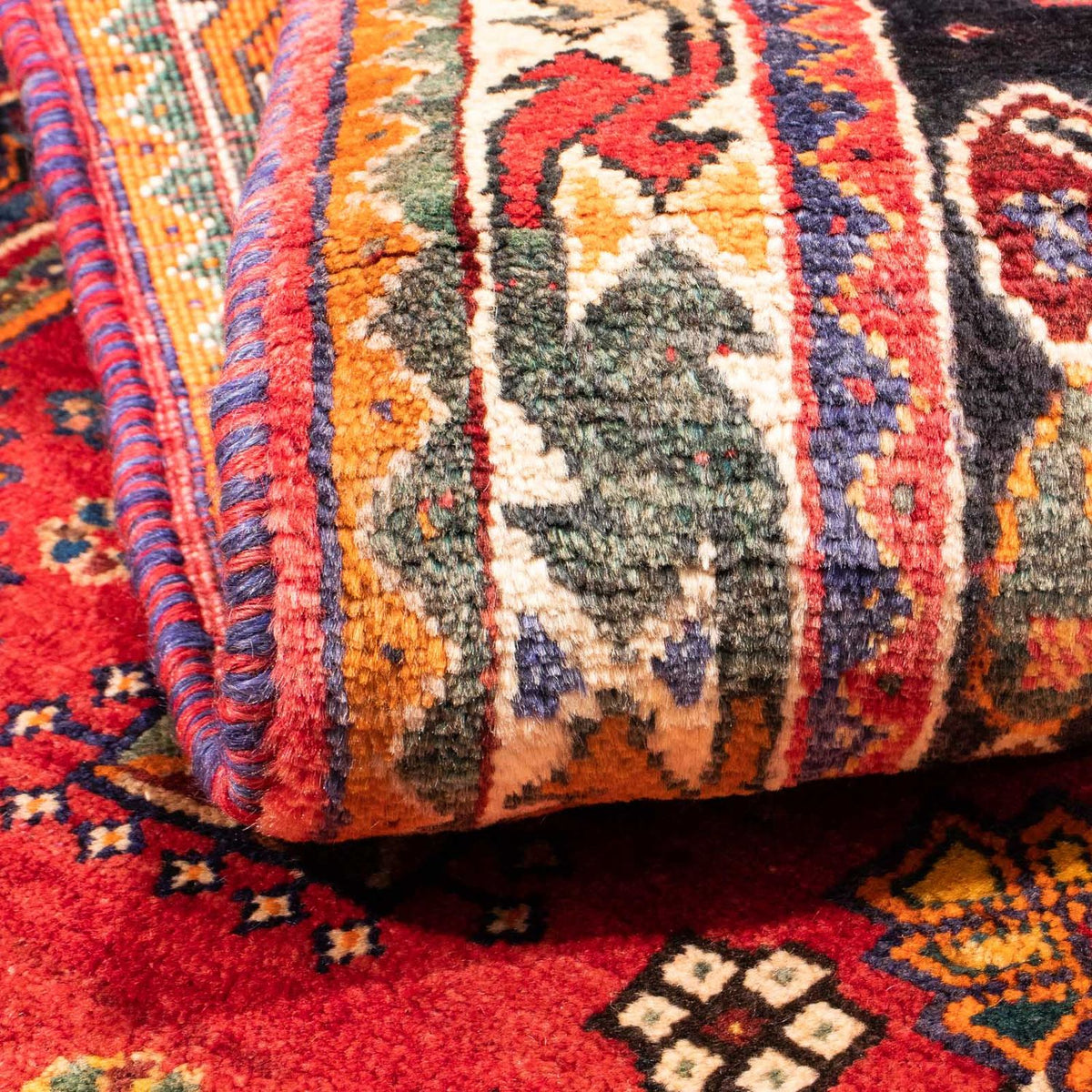 Persisk matta - Nomadic - 170 x 112 cm - röd