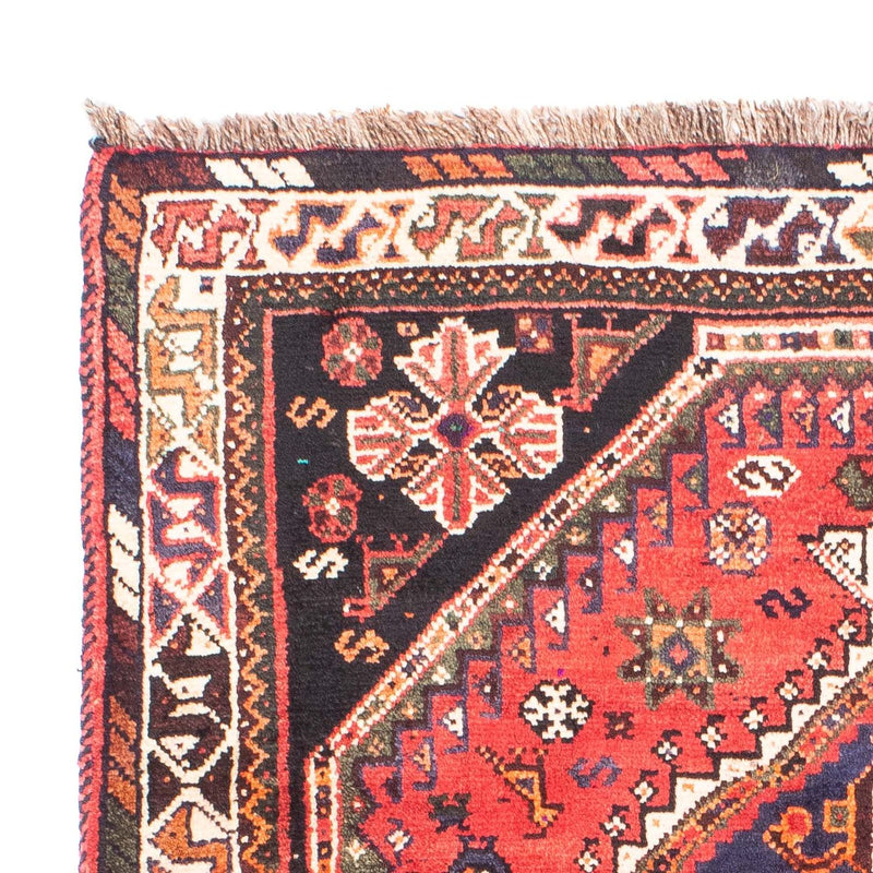 Persisk matta - Nomadic - 160 x 110 cm - mörkröd