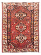 Persisk matta - Nomadic - 152 x 114 cm - mörkröd