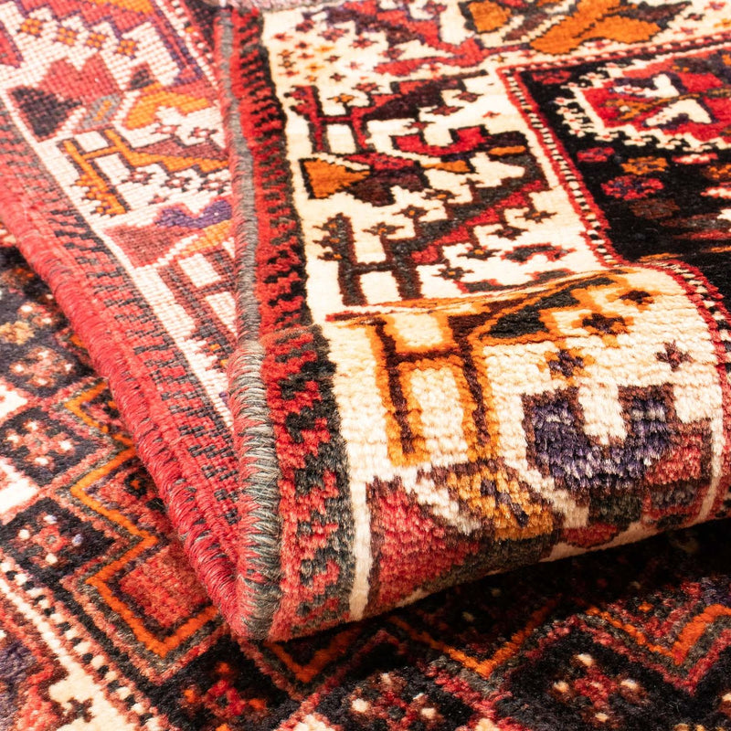 Persisk matta - Nomadic - 152 x 114 cm - mörkröd