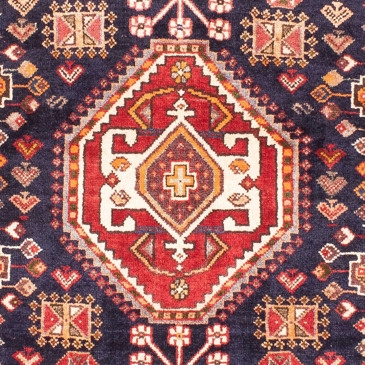 Persisk matta - Nomadic - 160 x 105 cm - mörkblå