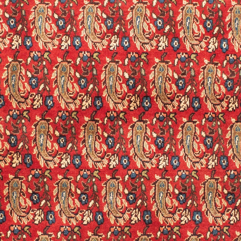 Persisk matta - Nomadic - 160 x 110 cm - mörkröd