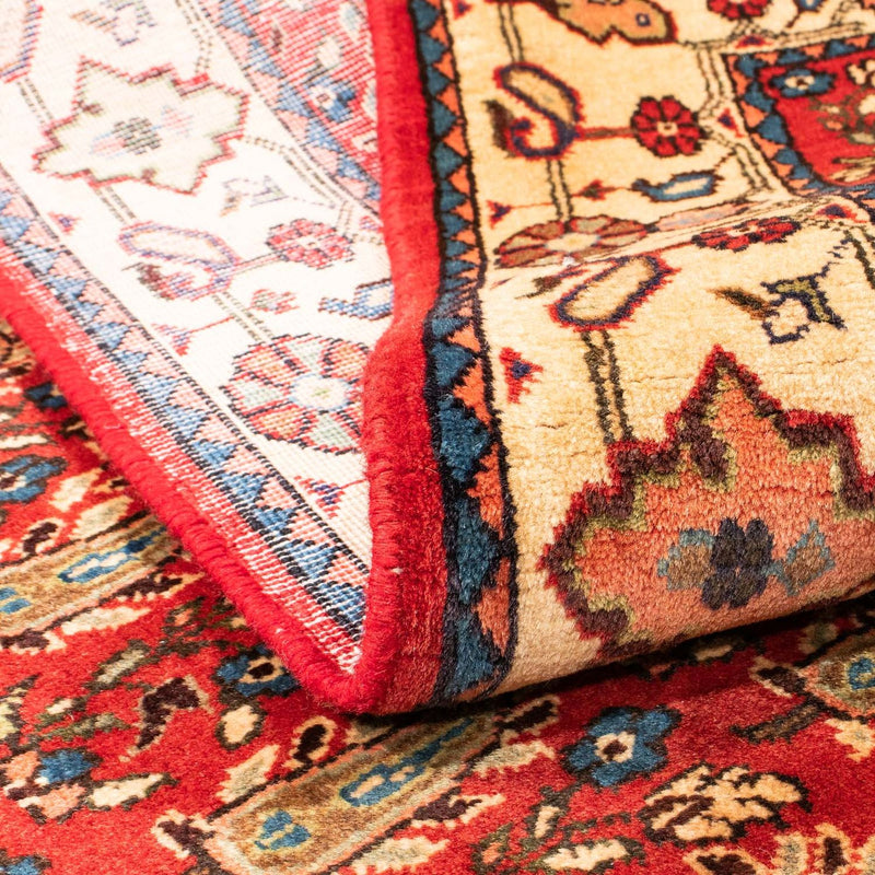 Persisk matta - Nomadic - 160 x 110 cm - mörkröd