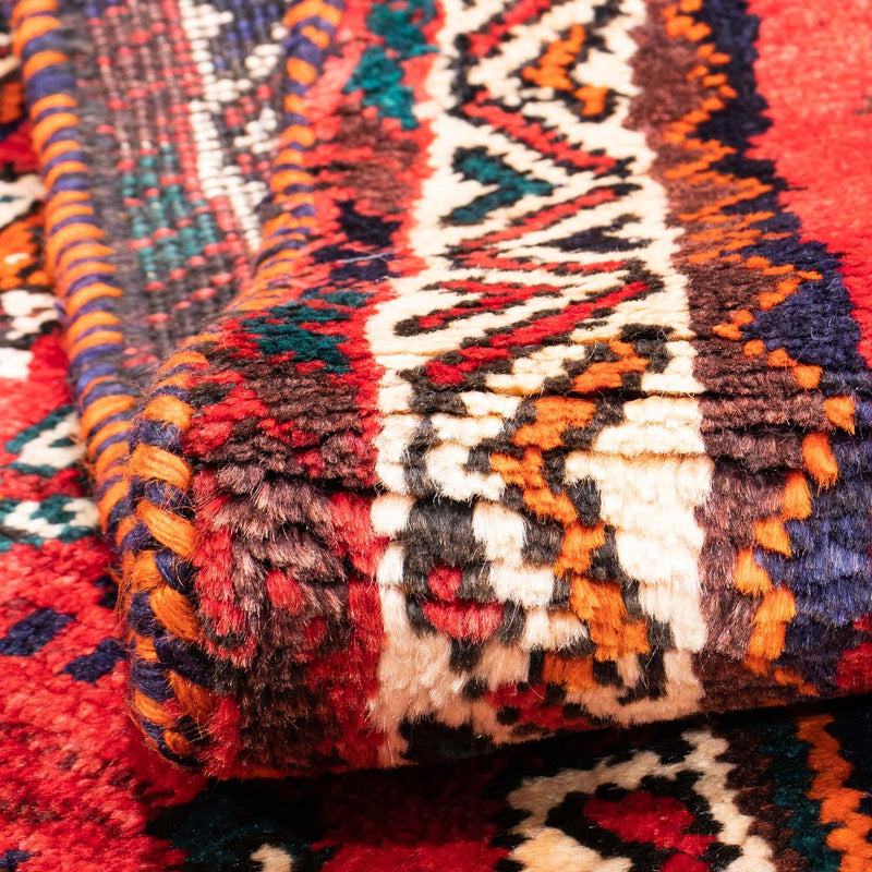 Persisk matta - Nomadic - 170 x 117 cm - mörkröd