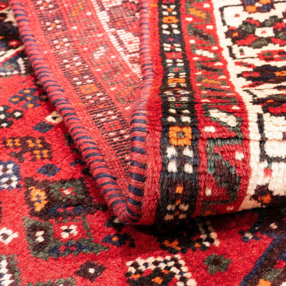 Persisk matta - Nomadic - 155 x 110 cm - röd