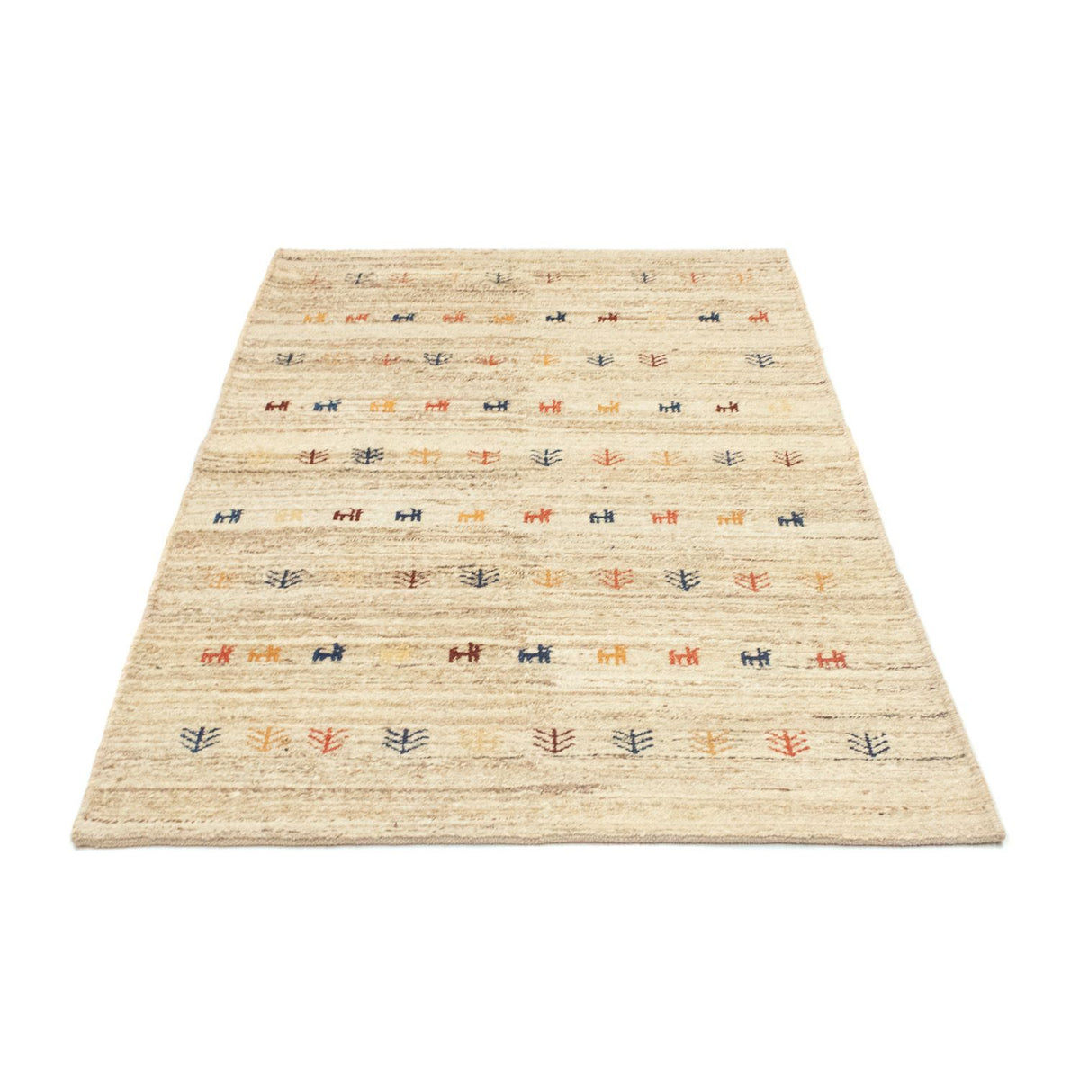 Gabbeh-matta - persisk - 182 x 110 cm - beige