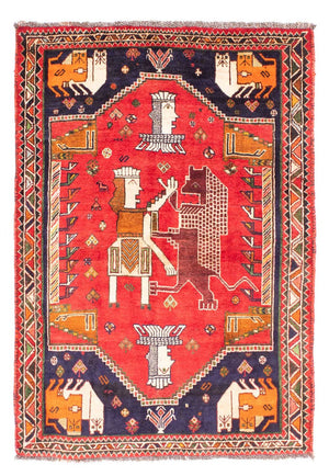 Persisk matta - Nomadic - 172 x 130 cm - röd