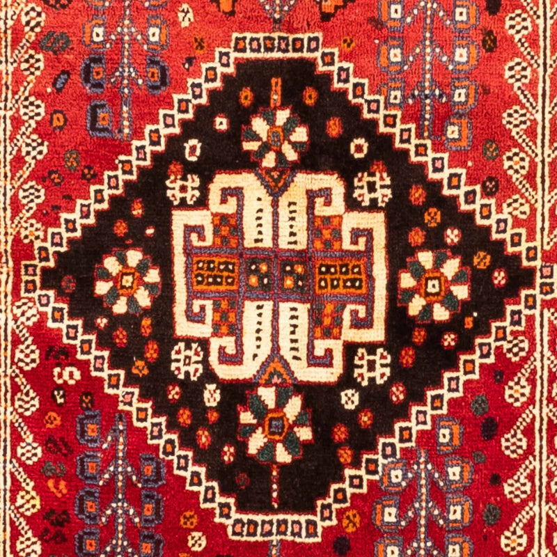 Persisk matta - Nomadic - 255 x 160 cm - mörkröd