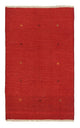 Gabbeh-matta - persisk - 196 x 120 cm - röd