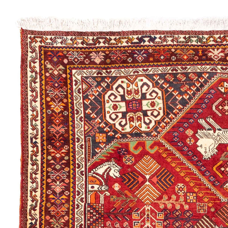 Persisk matta - Nomadic - 258 x 165 cm - mörkröd