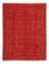 Gabbeh-matta - persisk - 195 x 151 cm - röd