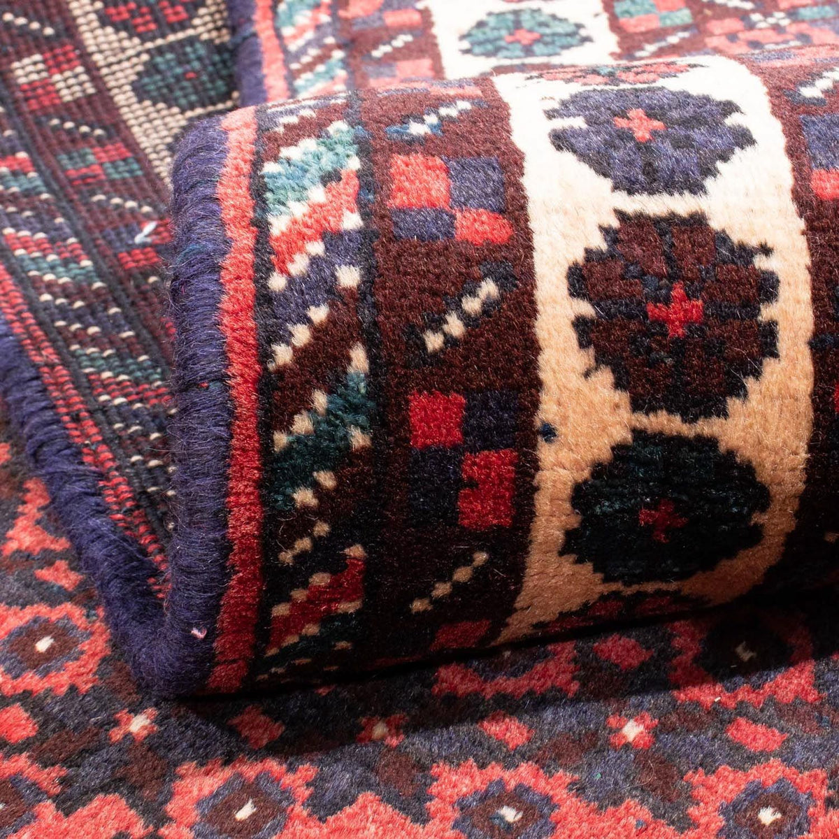 Persisk matta - Nomadic - 275 x 203 cm - röd