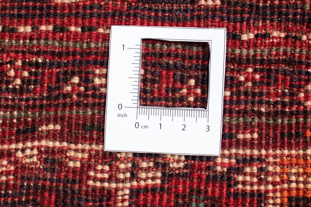 Persisk matta - Nomadic - 245 x 190 cm - mörkröd