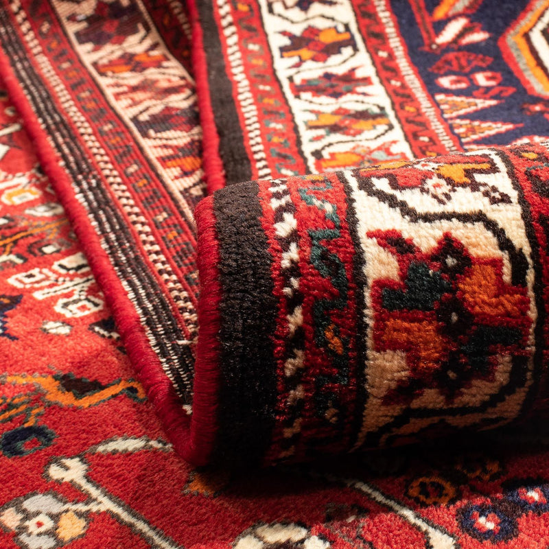 Persisk matta - Nomadic - 295 x 205 cm - mörkröd