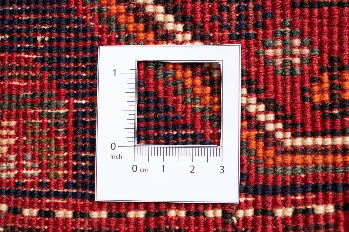 Persisk matta - Nomadic - 295 x 205 cm - mörkröd