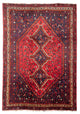 Persisk matta - Nomadic - 300 x 215 cm - mörkröd