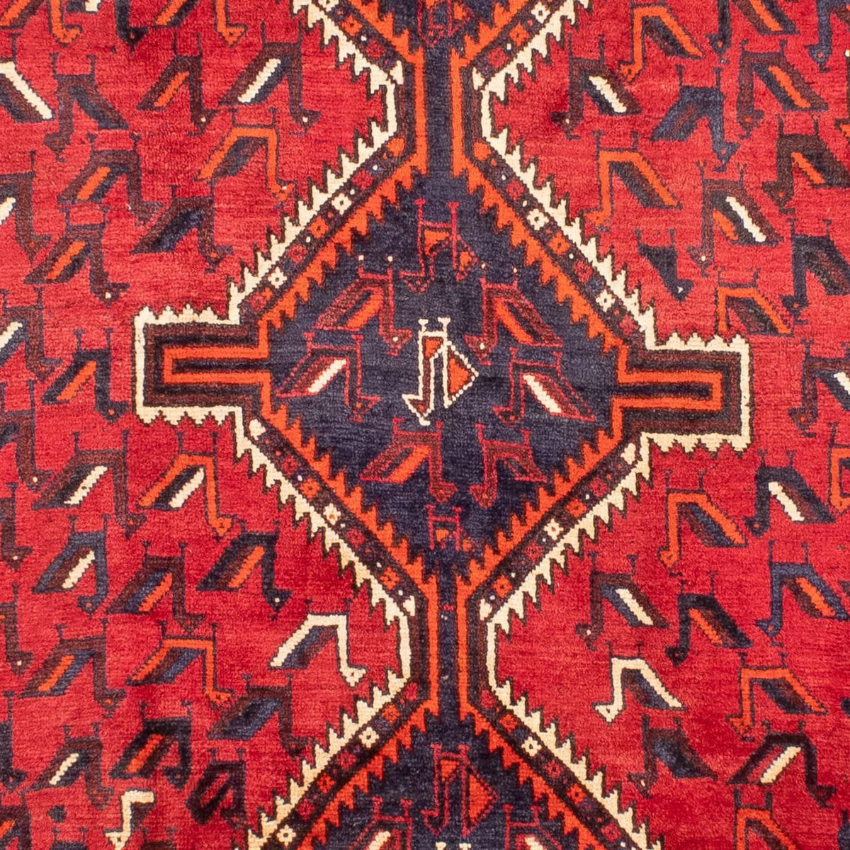 Persisk matta - Nomadic - 300 x 215 cm - mörkröd