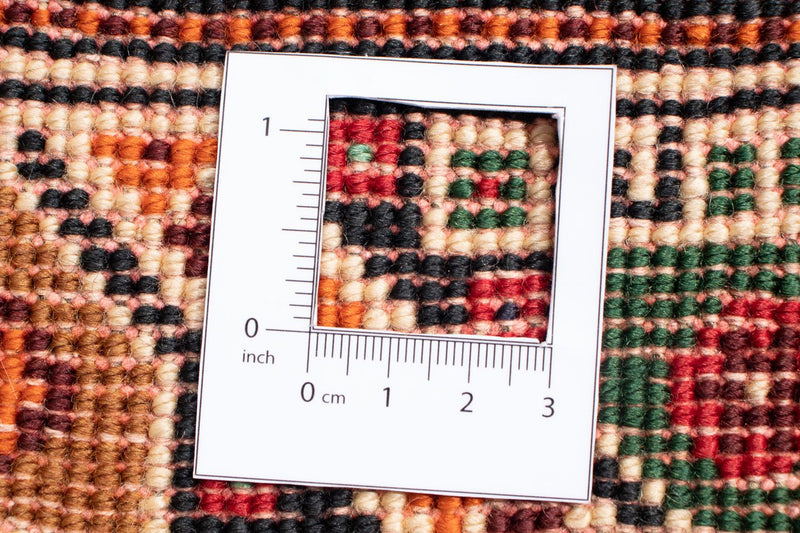 Persisk matta - Nomadic - 295 x 210 cm - mörkröd