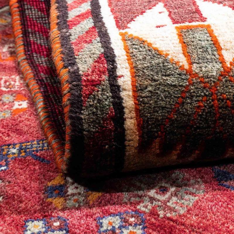 Persisk matta - Nomadic - 260 x 155 cm - mörkröd