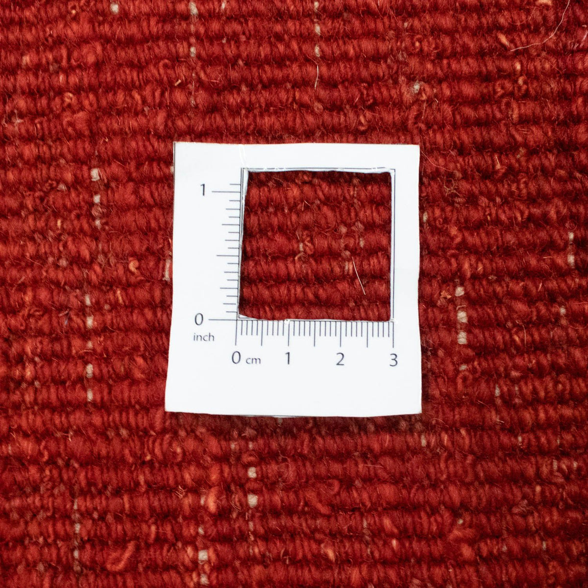 Gabbeh-matta - persisk - 192 x 145 cm - röd