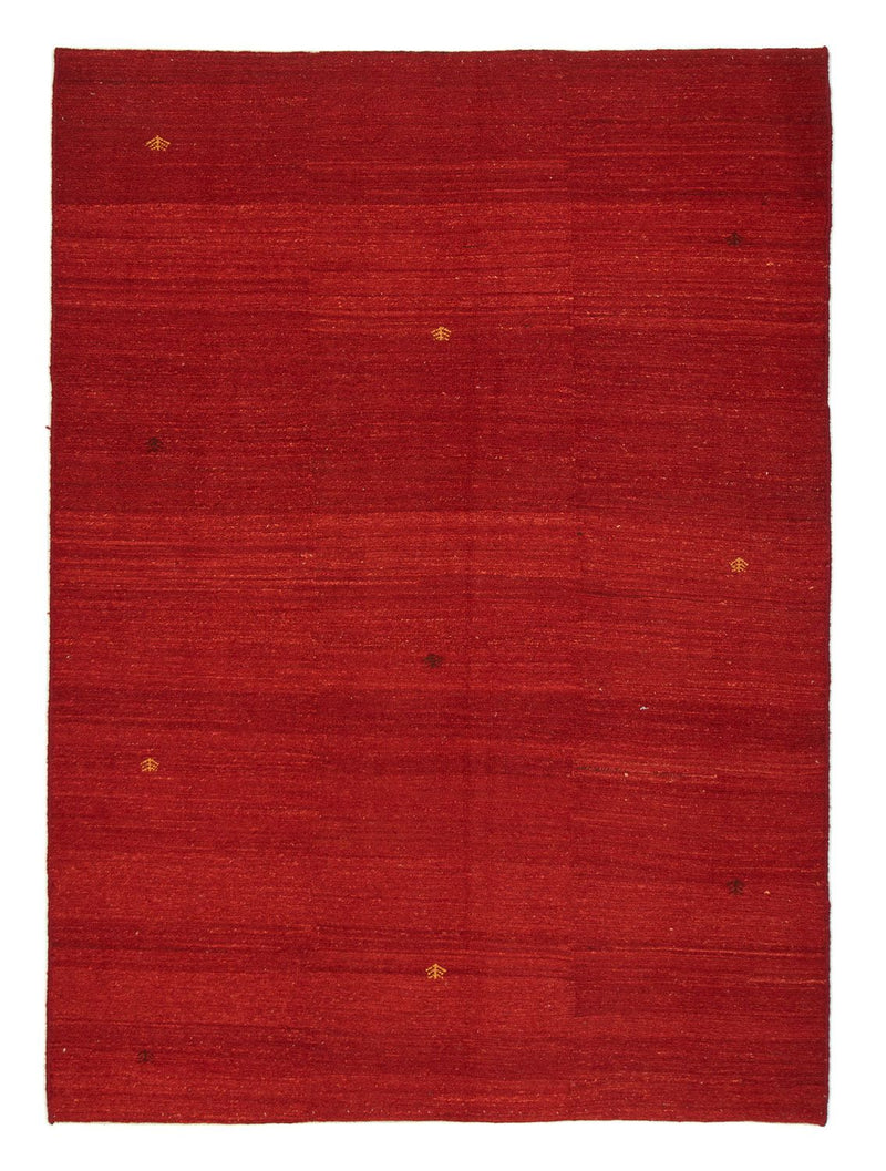 Gabbeh-matta - persisk - 236 x 165 cm - röd
