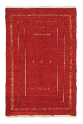 Gabbeh-matta - persisk - 170 x 112 cm - röd